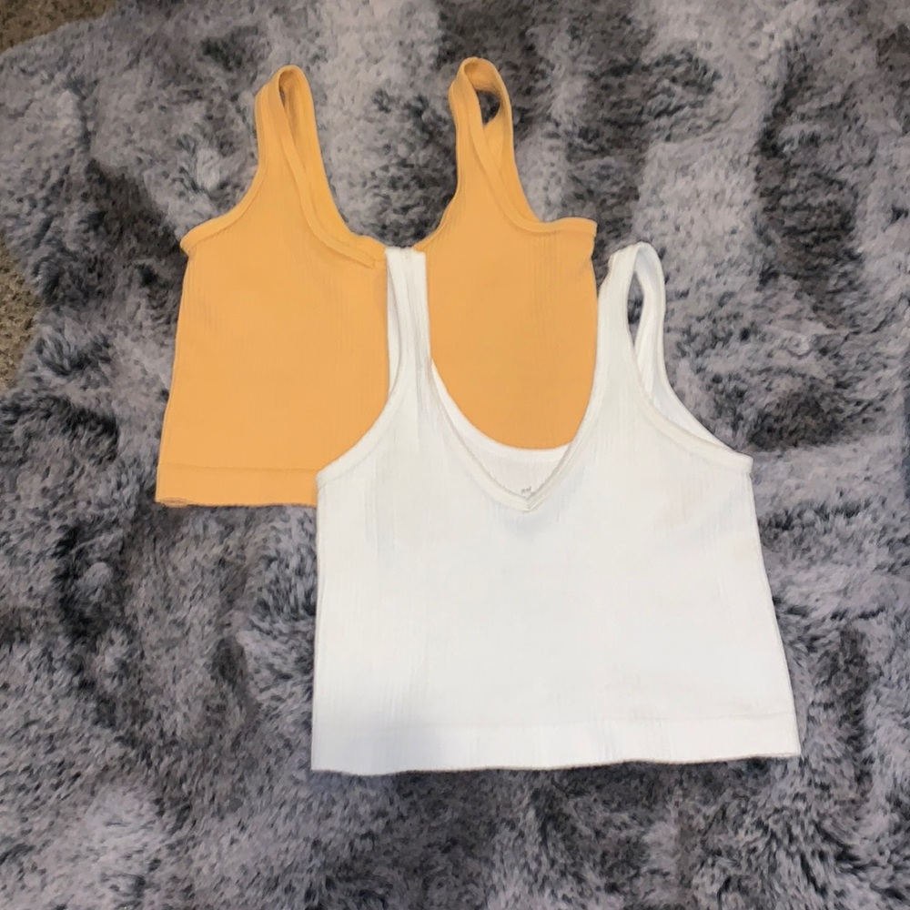 2 Urban Outfitters Cropped Tanks